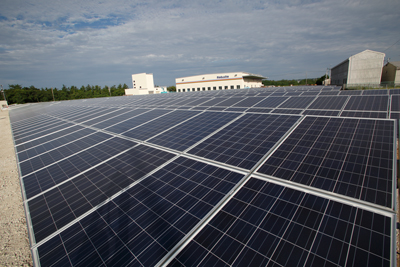 太陽光発電設備稼働