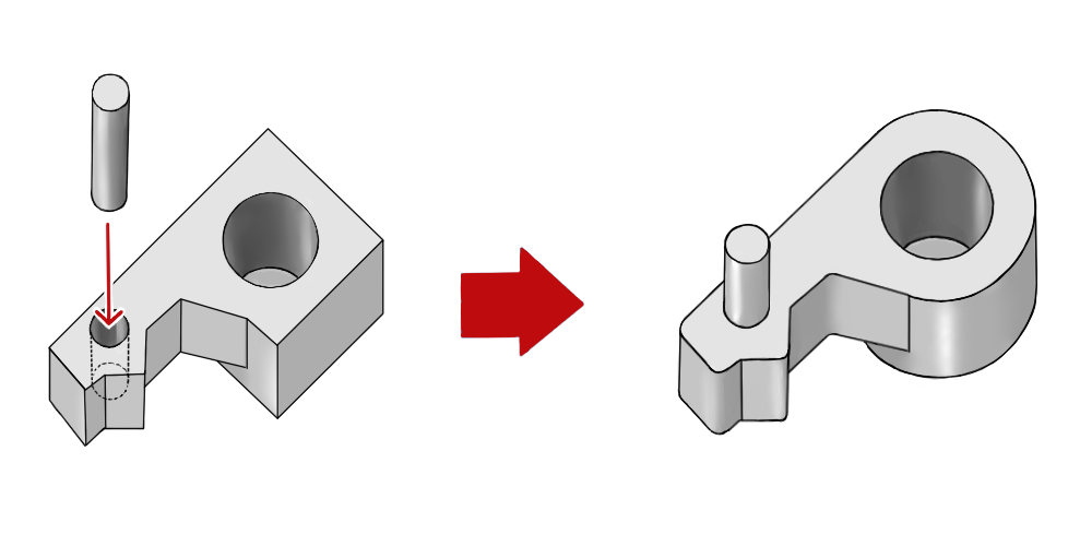削り出し品のロスト化