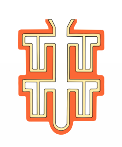 強度を与えるために高温で焼きます。これで鋳型の完成です。鋳型の中はセミの抜け殻のように空洞となっております。