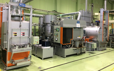 バッチ式真空焼入れ焼戻し炉